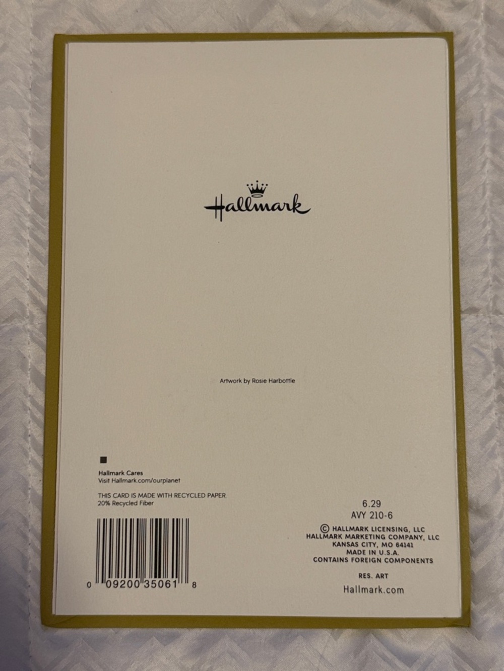 🌻 Bundle of 2 Hallmark Wedding Cards - Picture 4 of 7
